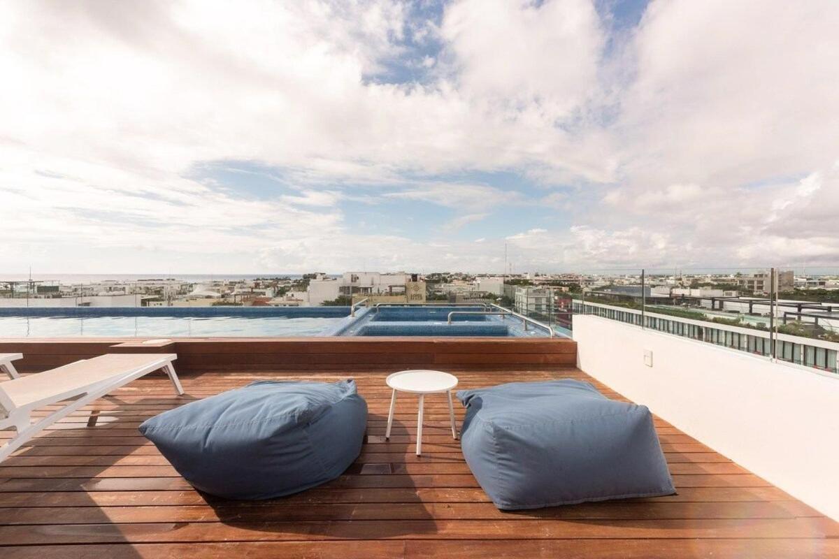 Moderno Estudio Increible Roof Pool & Gym Quinta Av * Playa del Carmen
