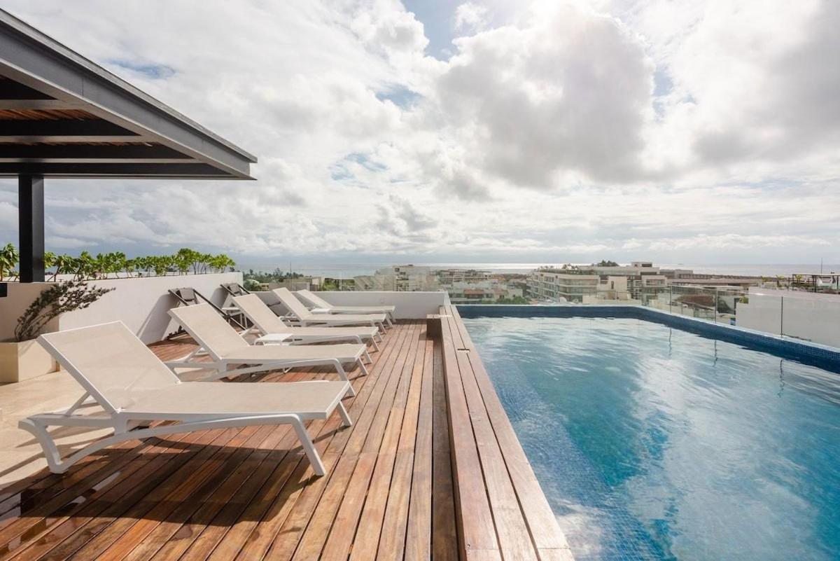Apartamento Moderno Estudio Increible Roof Pool & Gym Quinta Av Playa del Carmen